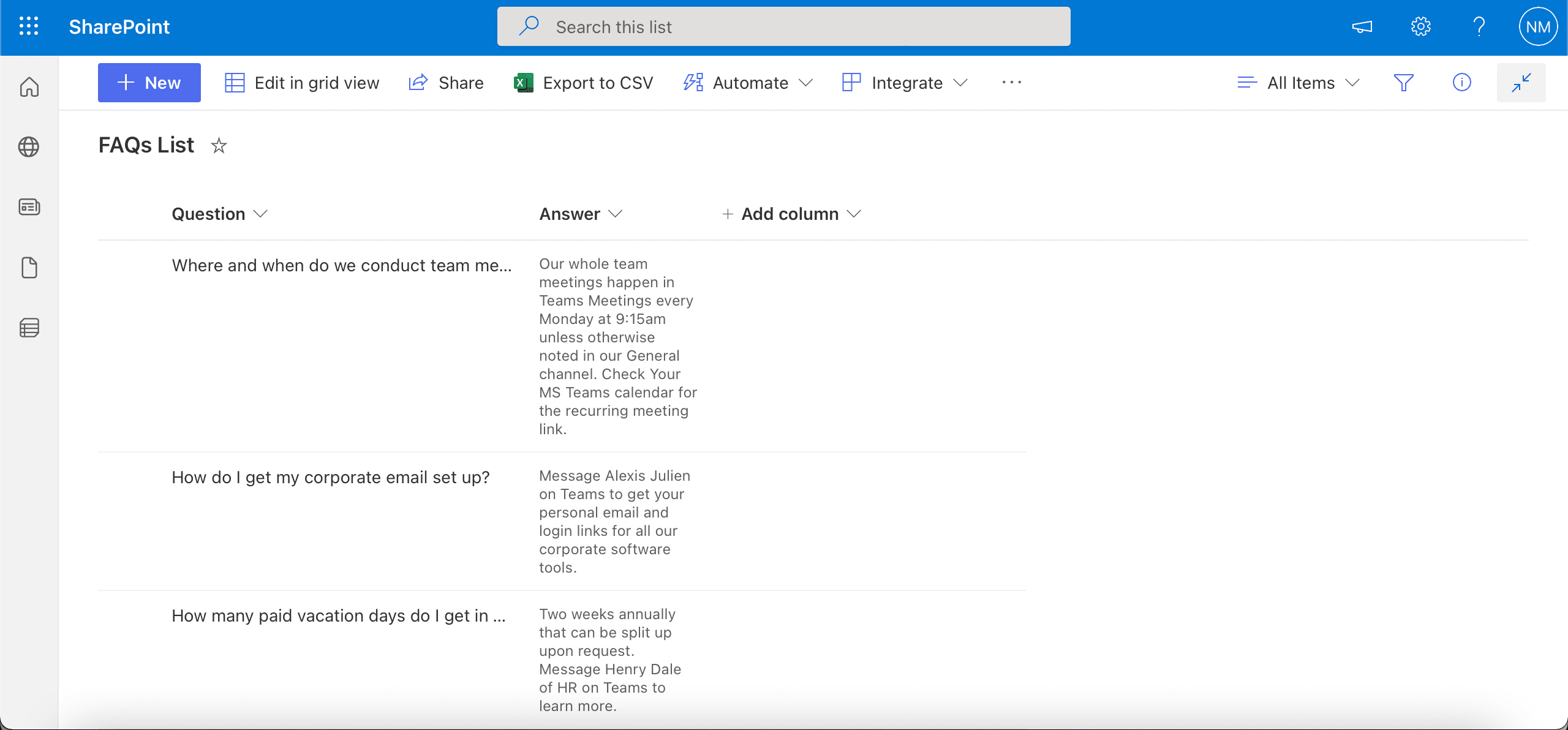 How to Create an FAQ Page in SharePoint Online, and Is It Worth the Effort?