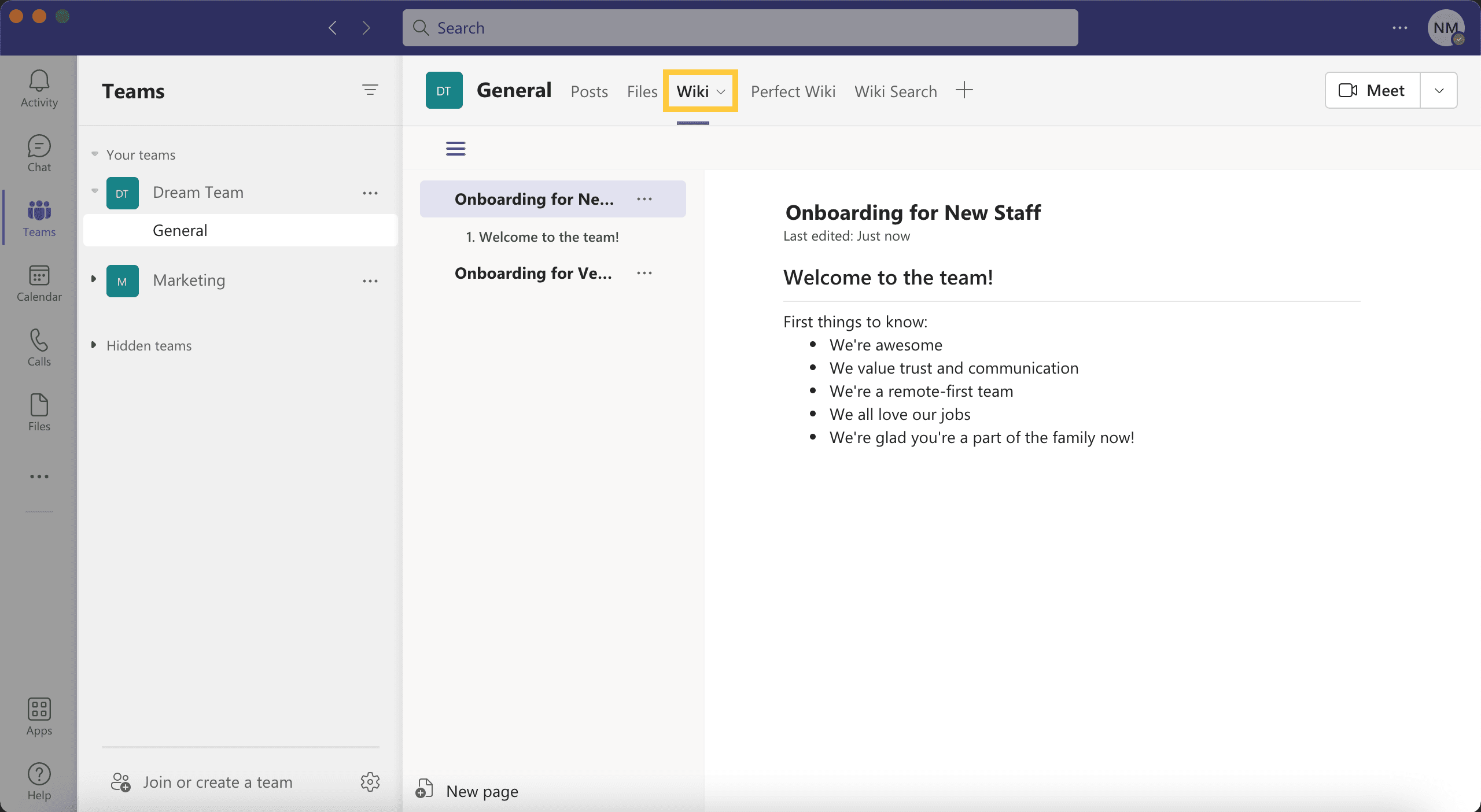 How-to Export Your Content from the MS Teams Built-in Wiki