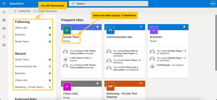 SharePoint As An MS Teams Wiki Solution Read This First