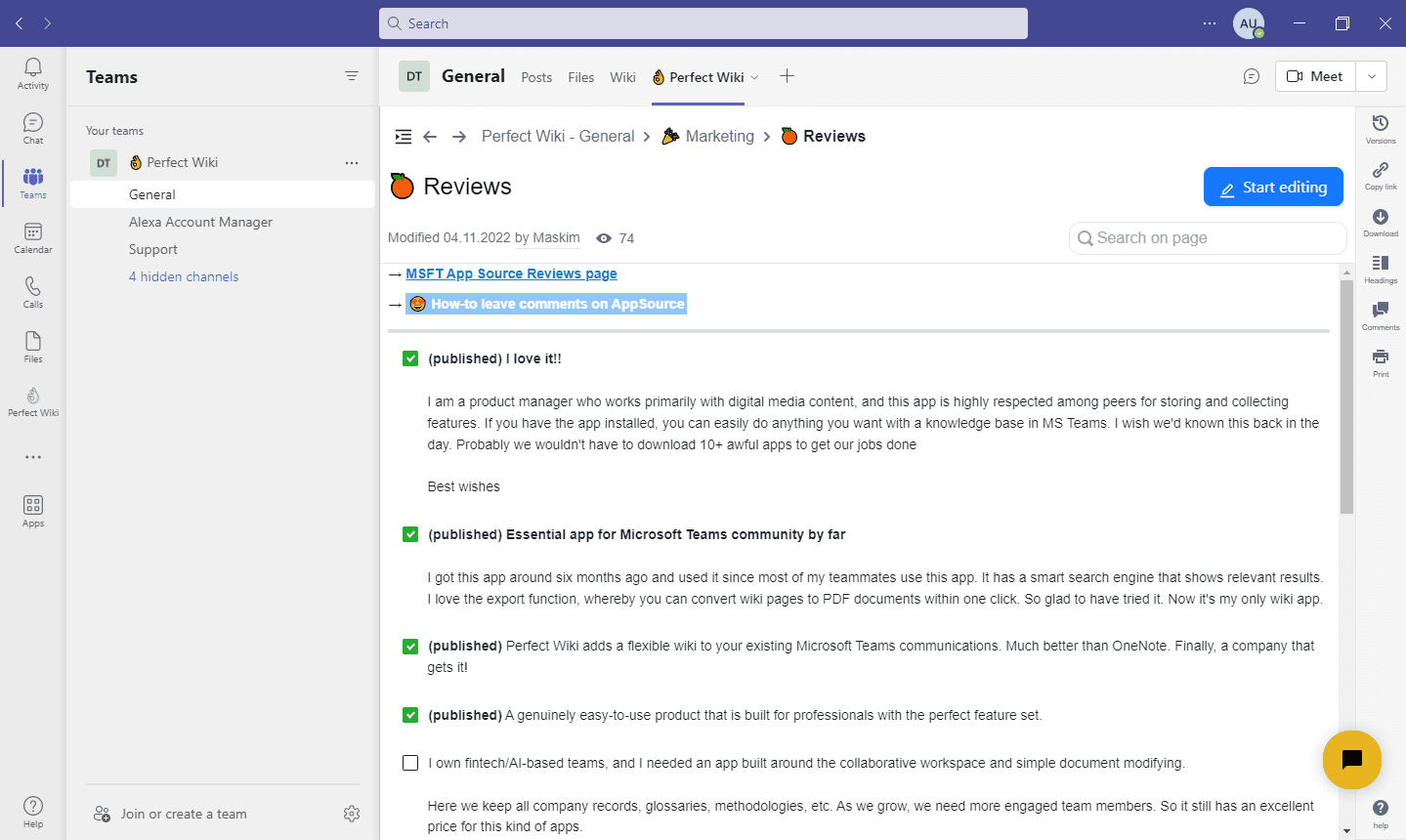 7 quick steps to create a knowledge base in Microsoft Teams