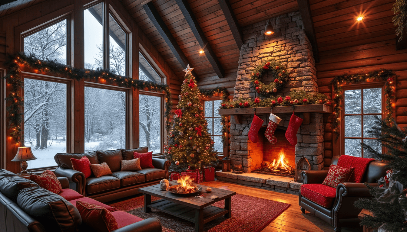 "Cozy Cabin" - free Microsoft Teams background provided for you by Perfect Wiki