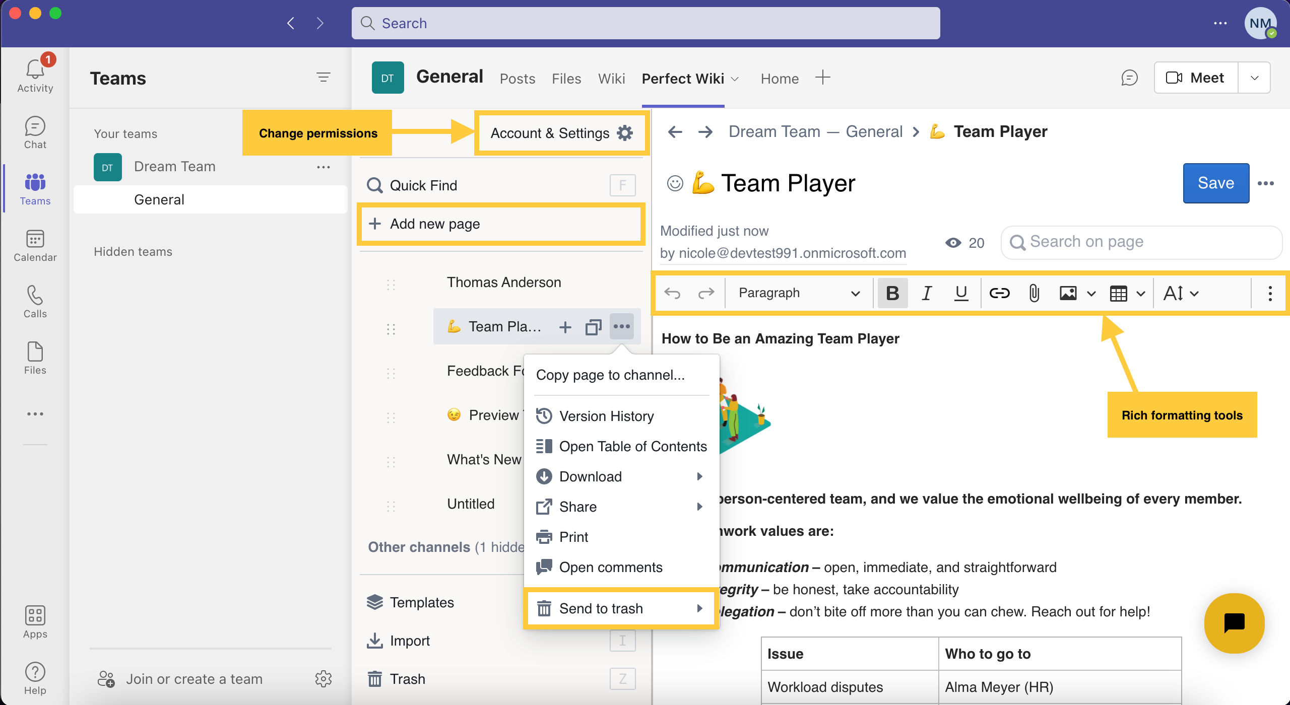 SharePoint as an MS Teams Wiki Solution? Read This First
