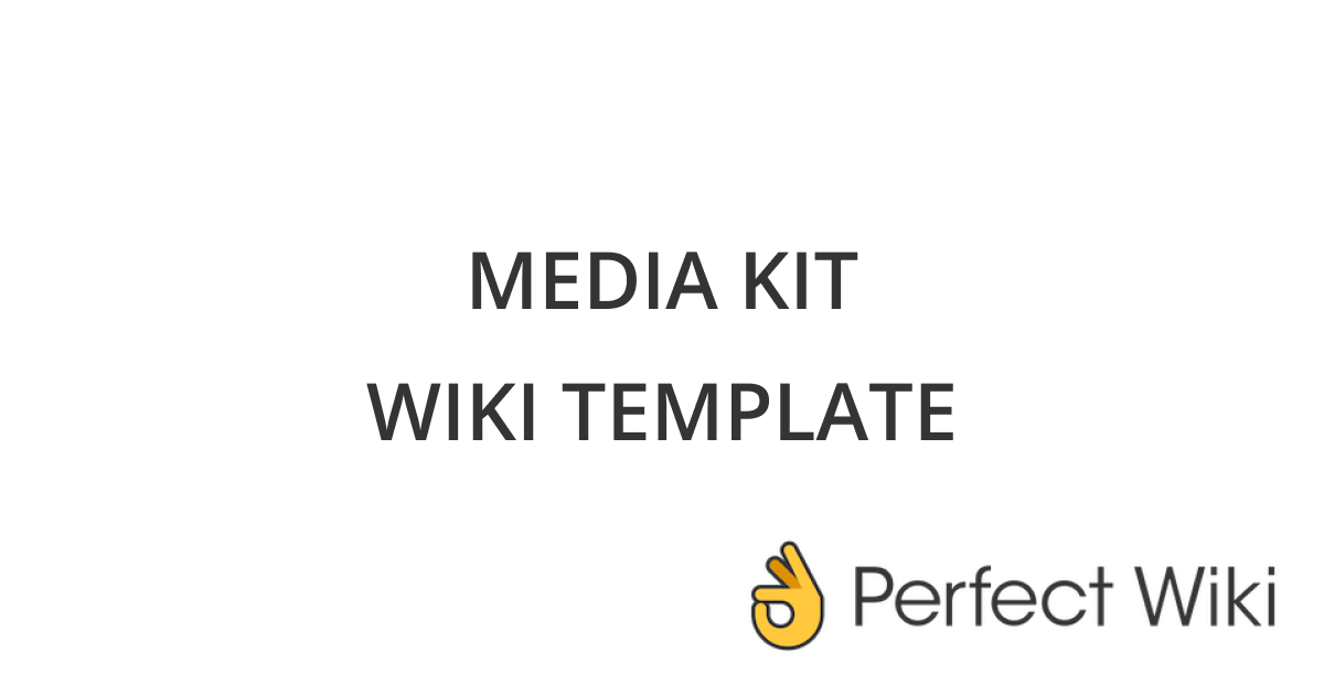 Image for post “Media Kit” Wiki Template for Microsoft Teams for 2022