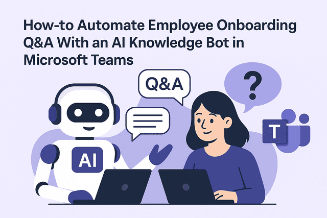 How to Create a Central Knowledge Hub Inside Microsoft Teams