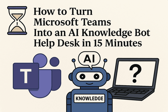 How to Create a Central Knowledge Hub Inside Microsoft Teams