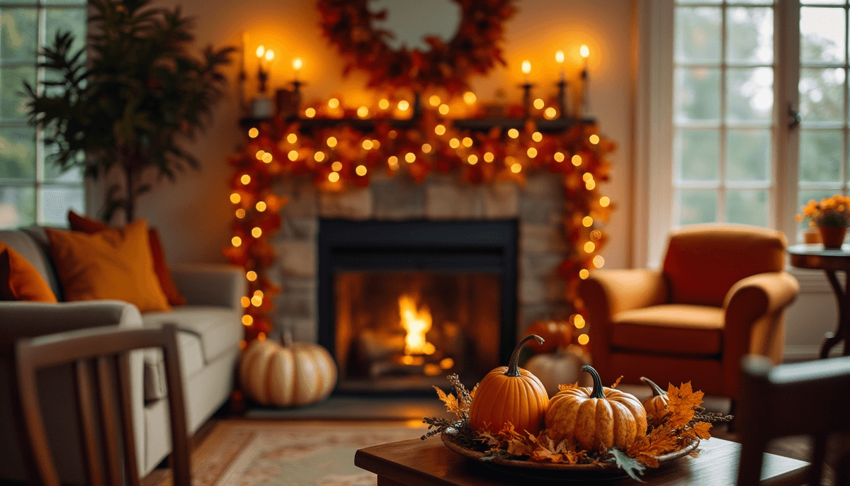 FREE 🍁 Cozy fall backgrounds for Teams | FREE Festive Backgrounds for ...