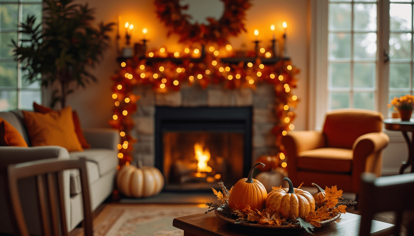 FREE 🍁 Cozy fall backgrounds for Teams | FREE Festive Backgrounds for ...