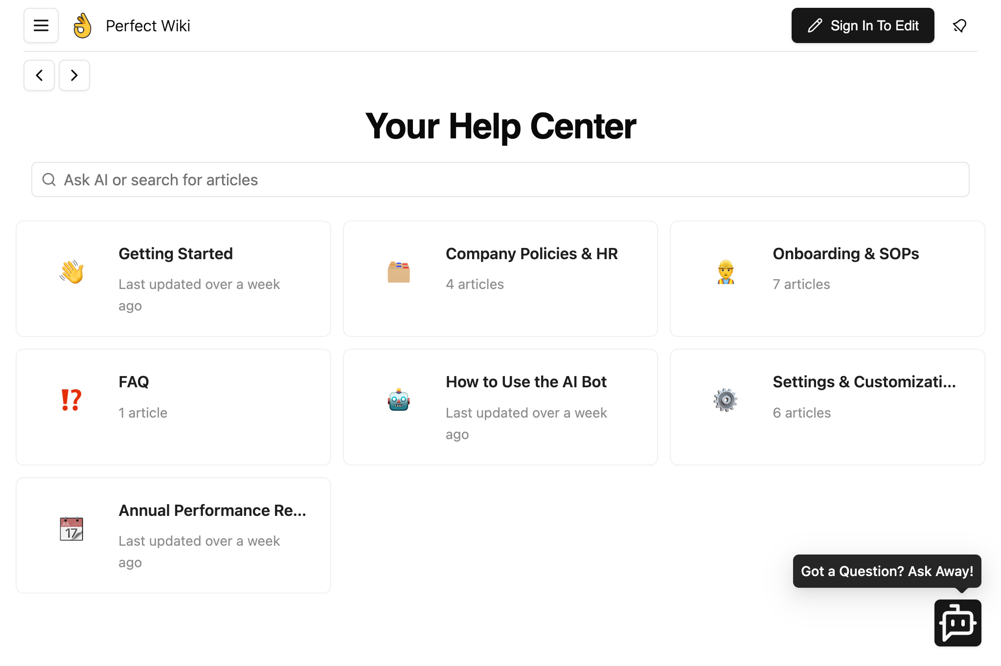 Perfect Wiki in SharePoint