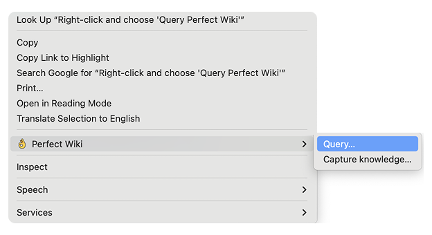 Perfect Wiki in Microsoft Edge