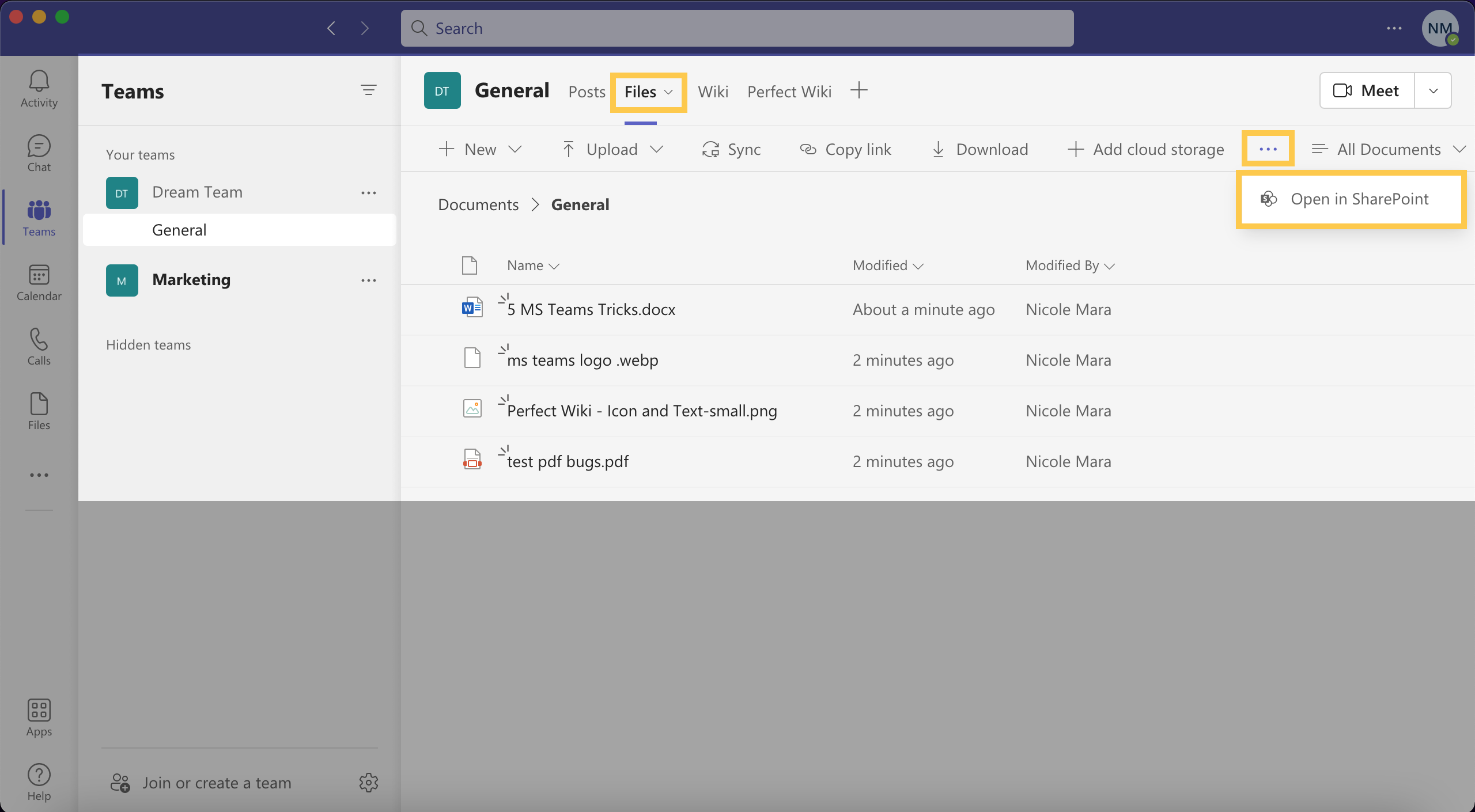 how-to-search-through-the-microsoft-teams-built-in-wiki