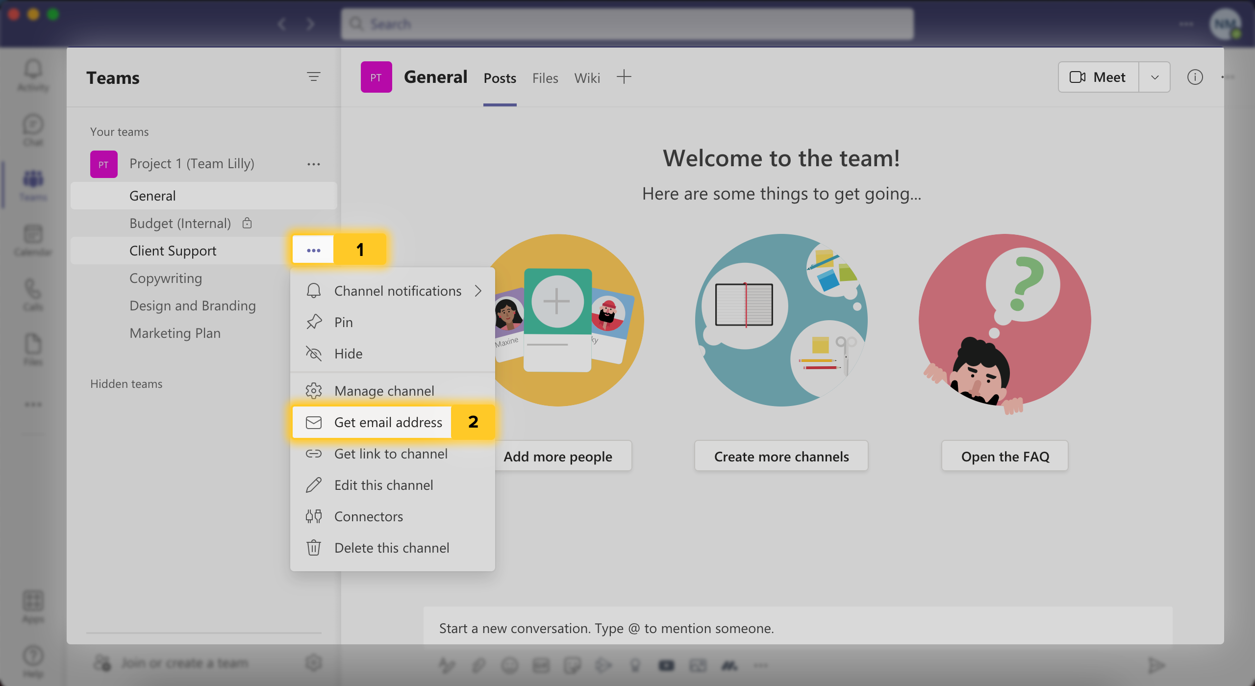 Channel Emails: Communicate with External Users